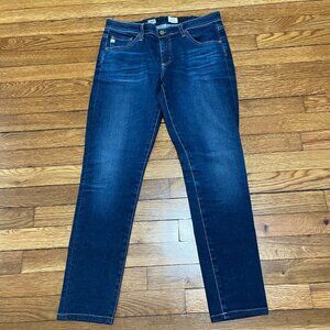 Adriano Goldschmied Womens Jeans The Legging Super Skinny Fit Sz 31R Blue 31x27